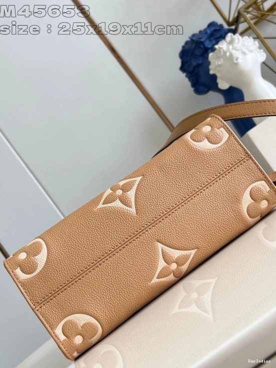 Cheap PM-25*19*11.5cm ONTHEGO VUITTON LOUIS 0810